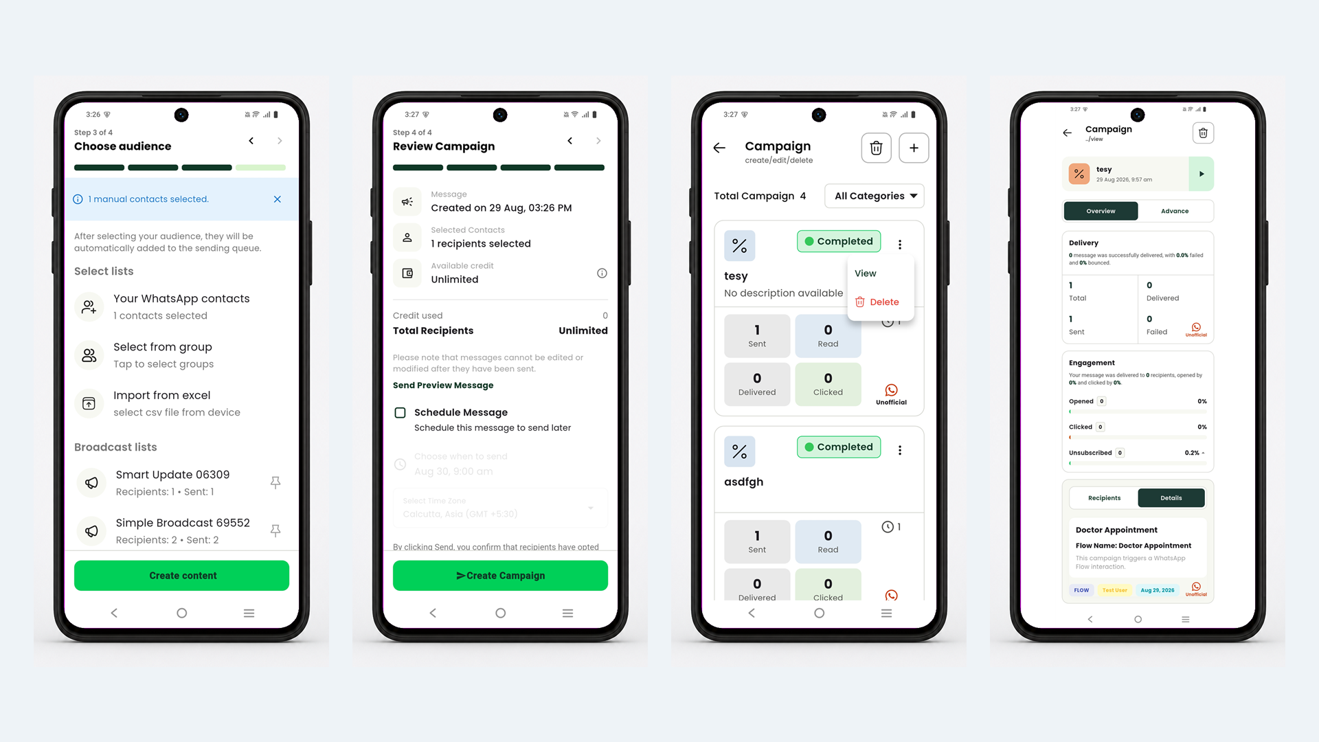 WaDesk | AI-Powered Omnichannel, Bulk Messaging Flutter App screenshot 6 of 10