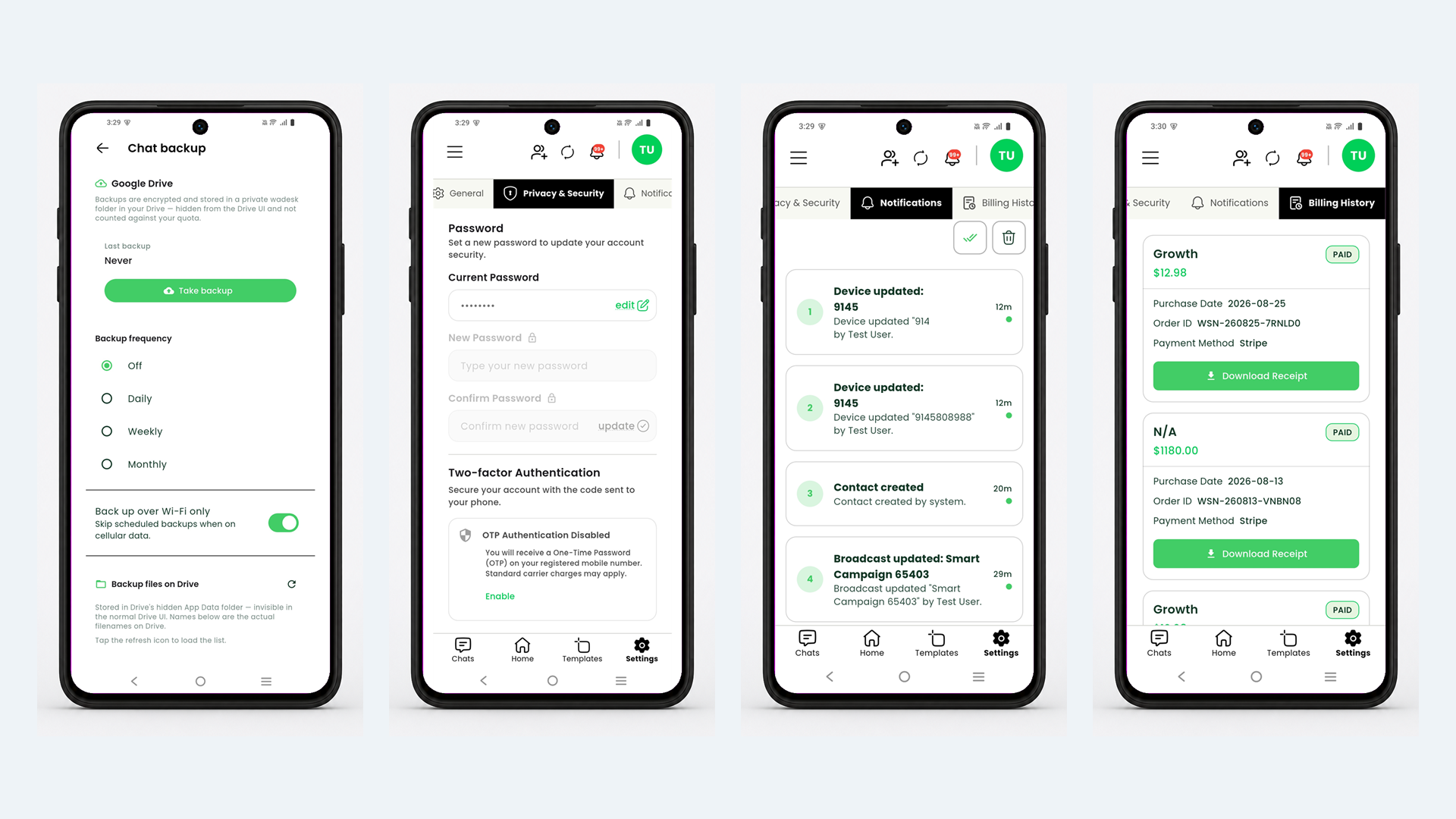 WaDesk | AI-Powered Omnichannel, Bulk Messaging Flutter App screenshot 10 of 10