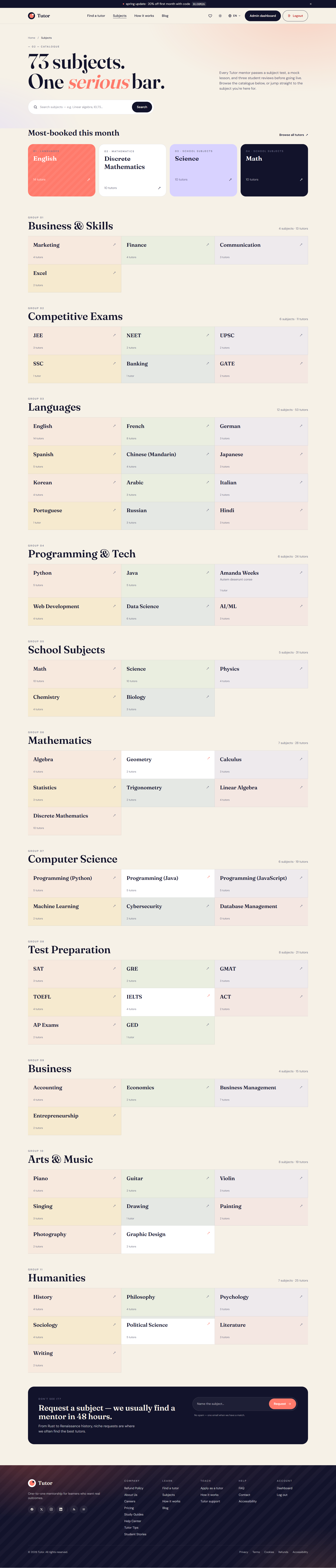 Tutor SaaS | Online Tutor Booking and Marketplace Platform screenshot 5 of 10
